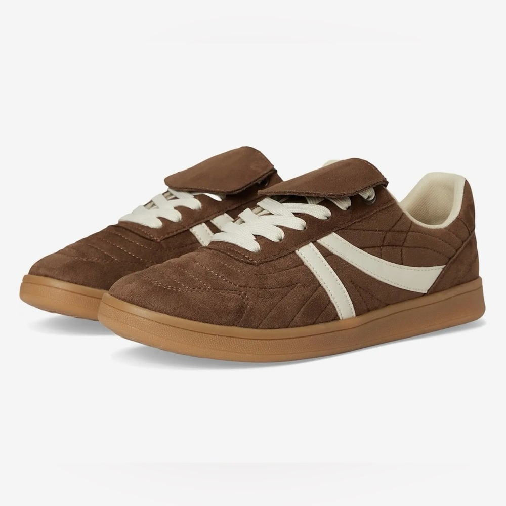 Madrid Steve Madden Brown and Cream Women's Sneakers